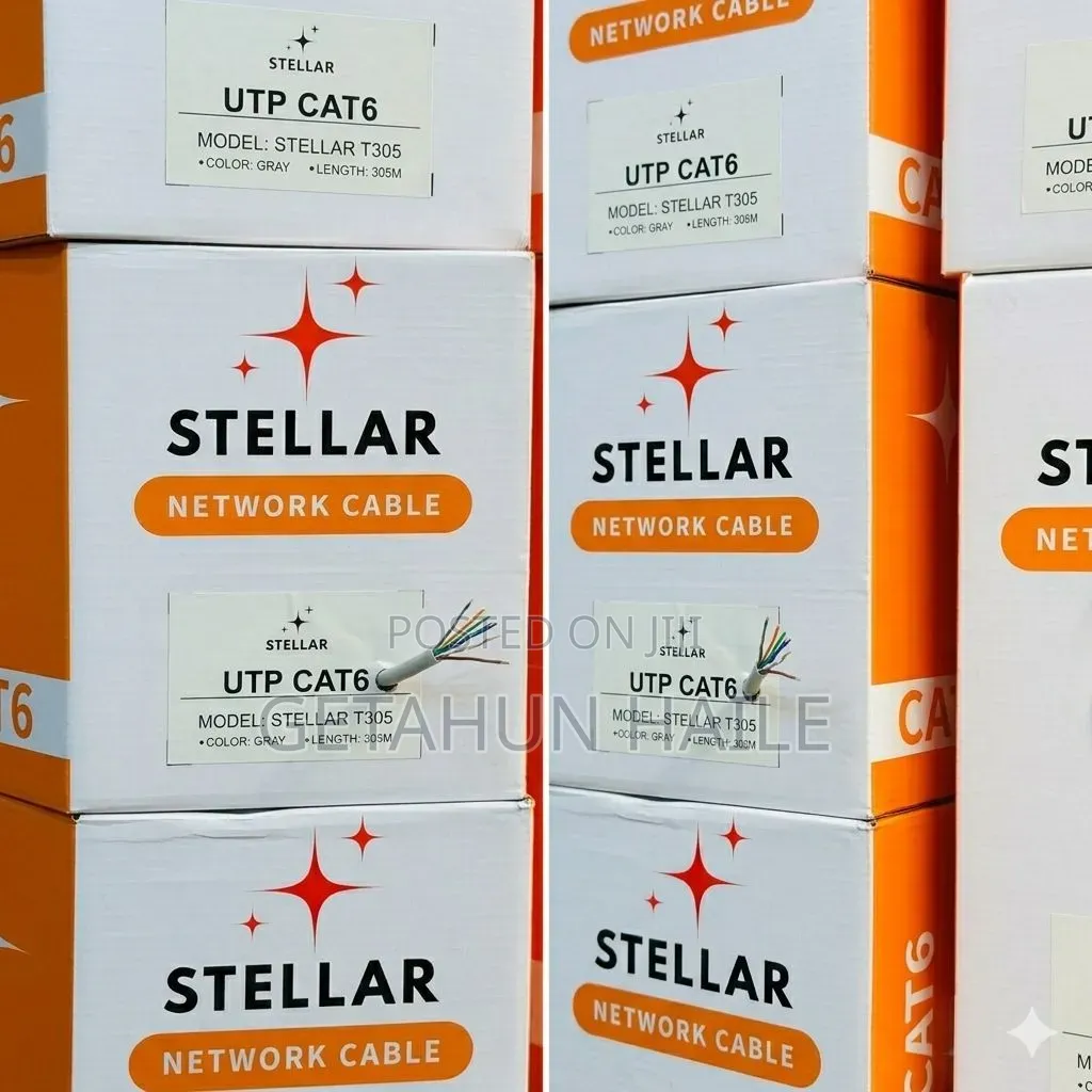 Stellar Cat6 Utp Network Cable 305m