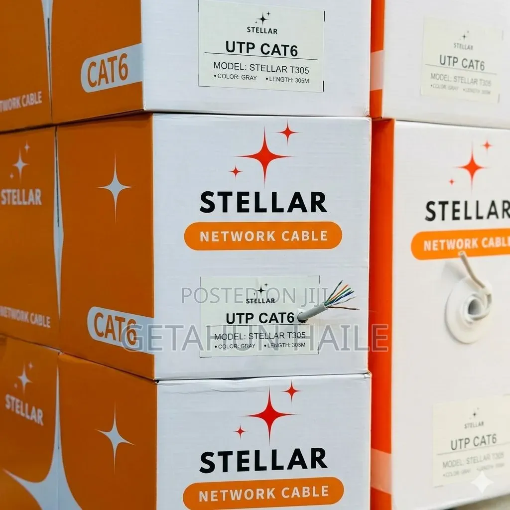 Stellar Cat6 Utp Network Cable 305m