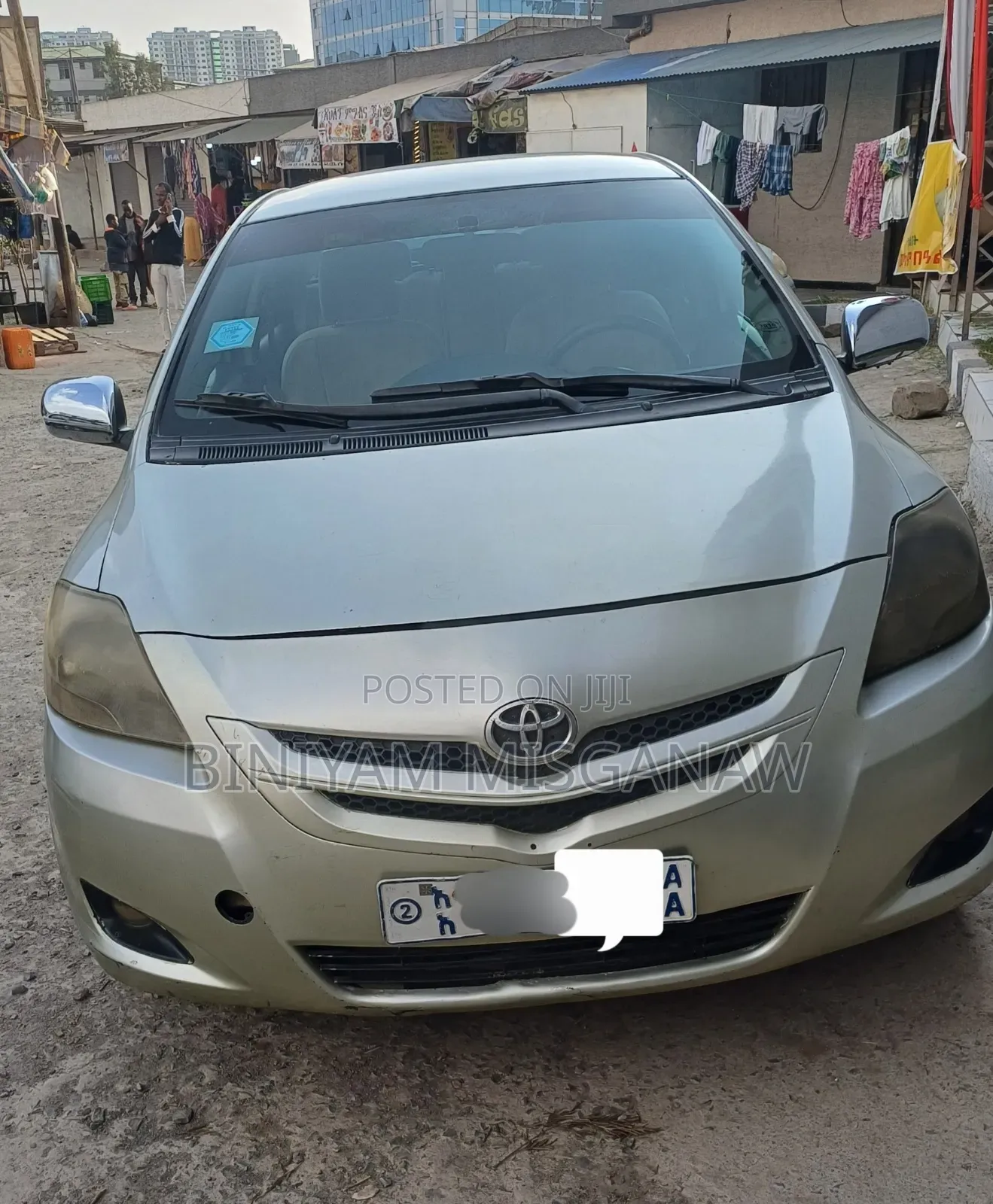 Toyota Yaris 2007 Gold