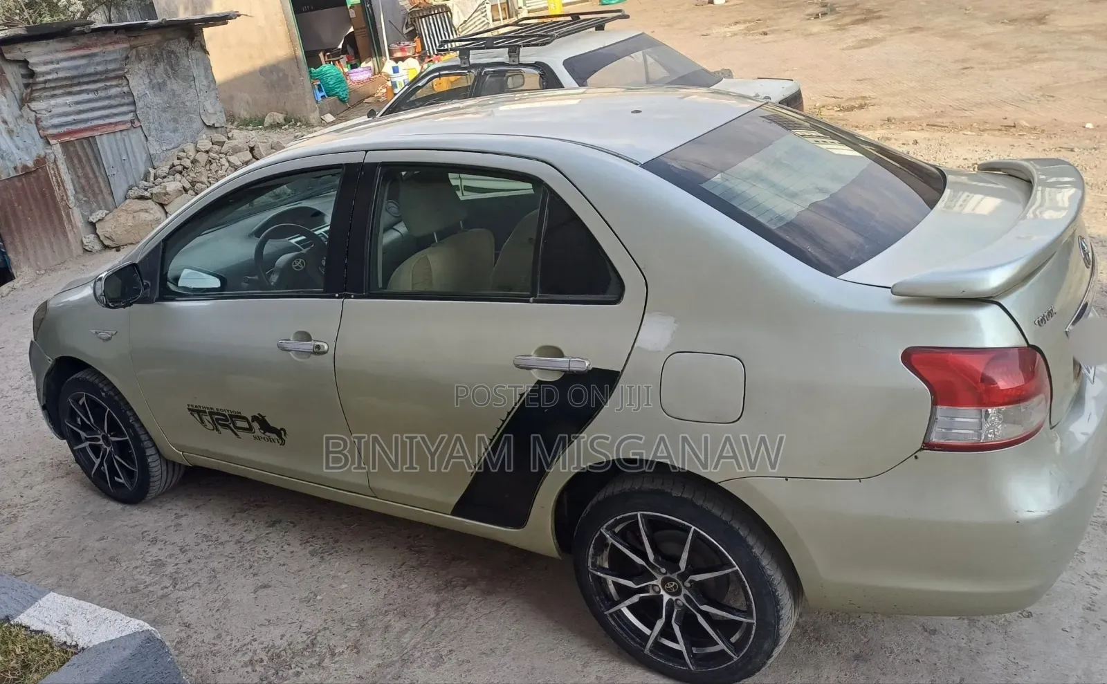 Toyota Yaris 2007 Gold