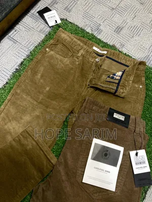 Coolfeel Bird Corduroy Pants