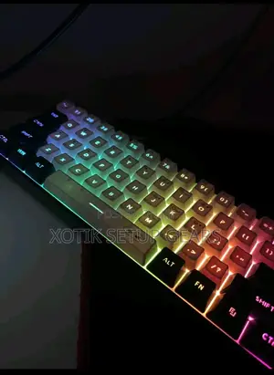 Magegee Ts91 60% Compact Wired Gaming Membrane Keyboard - Rgb Backlit