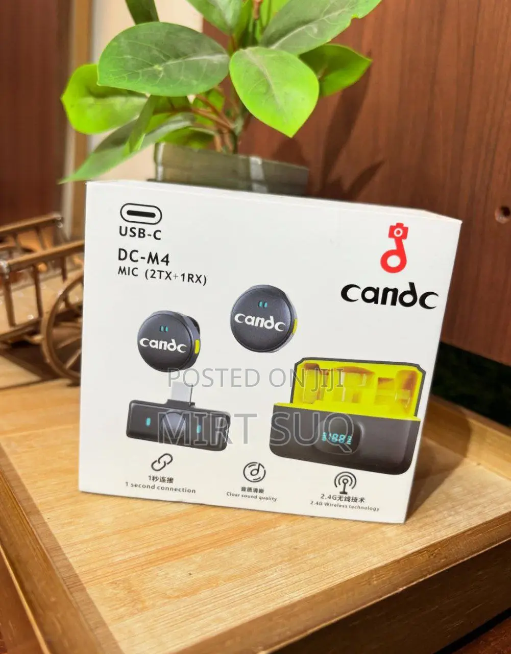 Candc Dc-M4 Wireless Dual Mic