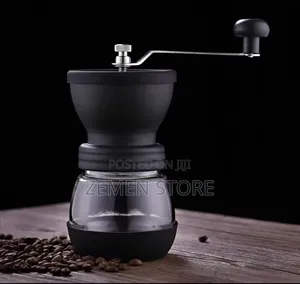 ዘመናዊ በእጅ የሚሰራ የቡና መፍጫ - Manual Coffee Grinder (Adjustable)
