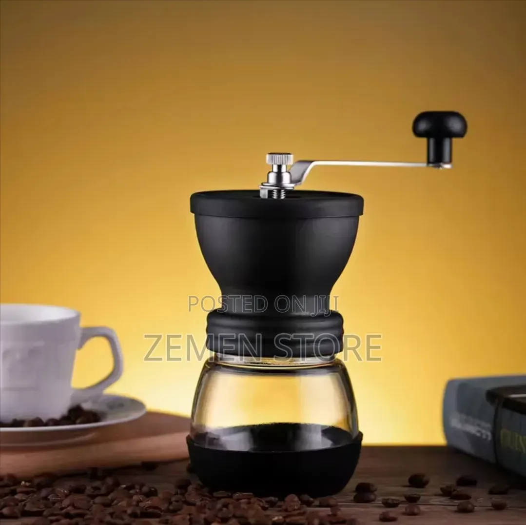 ዘመናዊ በእጅ የሚሰራ የቡና መፍጫ - Manual Coffee Grinder (Adjustable)