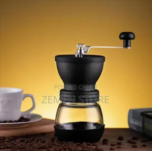 ዘመናዊ በእጅ የሚሰራ የቡና መፍጫ - Manual Coffee Grinder (Adjustable)