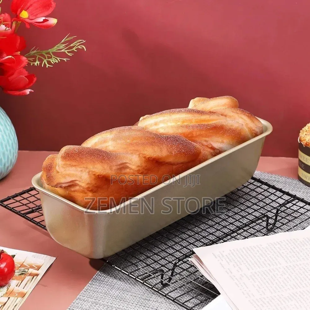 ጥራት ያለው የዳቦ መጋገሪያ (ትልቁ) - Stainless Steel Baking Bread Pan