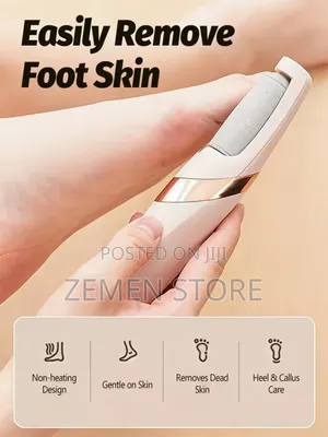 ዘመናዊ ተረከዝ የደረቀ እና የሻከረ ቆዳ ማንሻ - Electric Foot Callus Remover (Pedi)