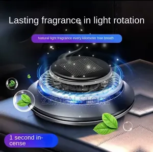 Solar Rotating Car Aromatherapy Diffuser ለመኪናዎ ልዩ ውበት እና ጥሩ መዓዛ!