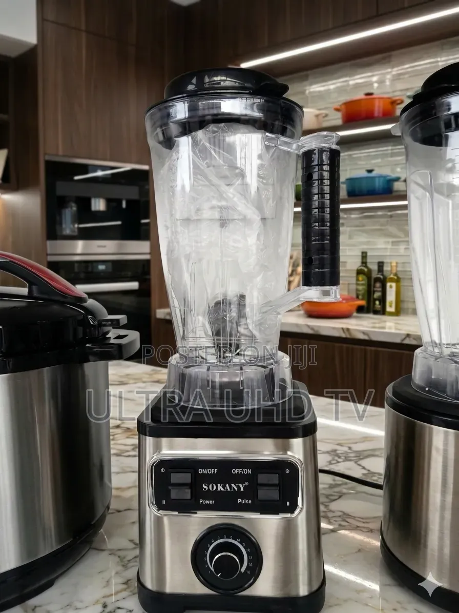 Sokany Blender High-Power Multi-Purpose With a Large Capacity Jug.