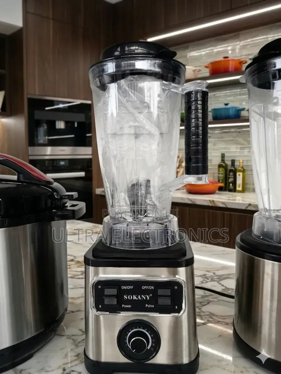 Sokany Blender High-Power Multi-Purpose With a Large Capacity Jug.