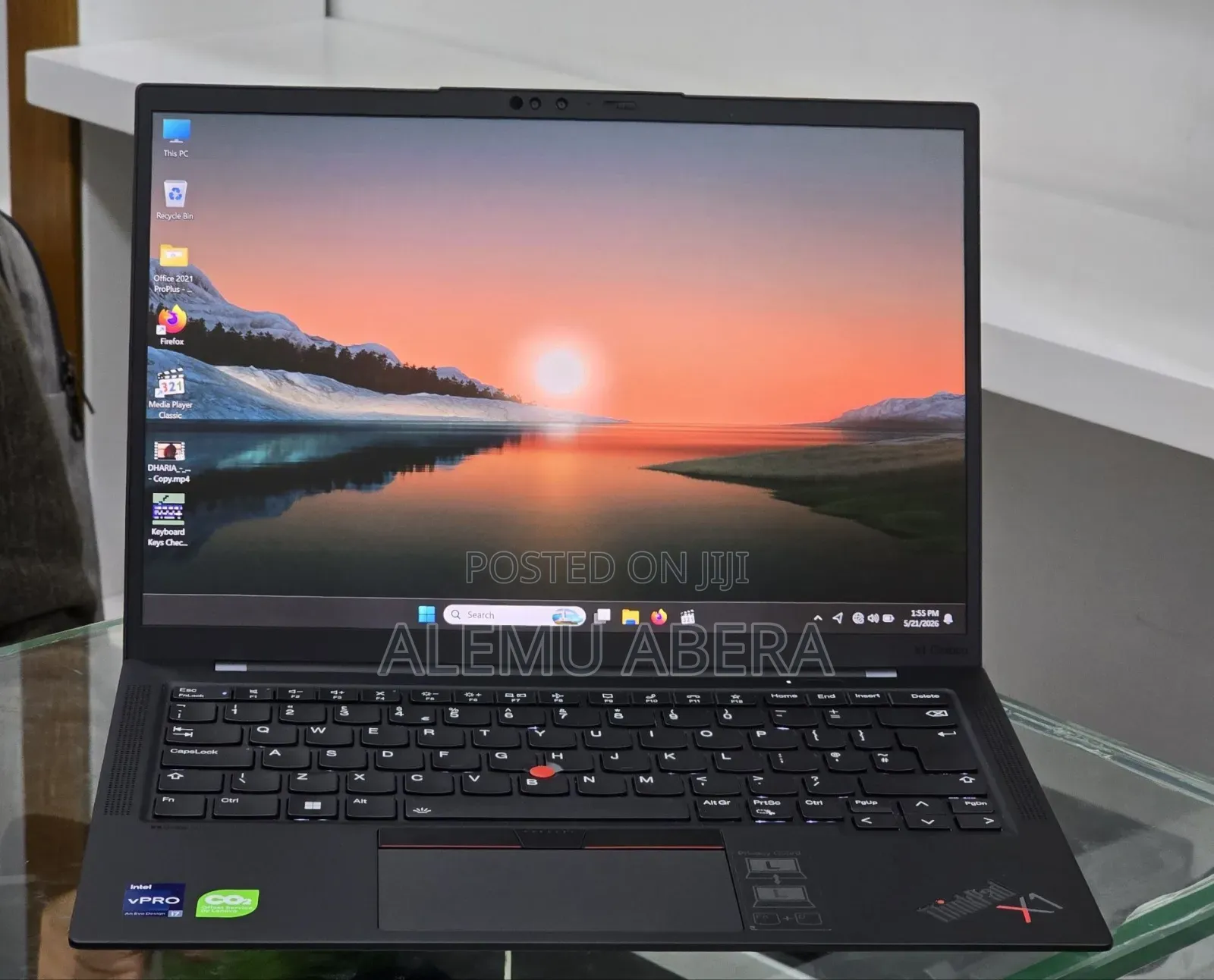 New Laptop Lenovo ThinkPad X1 Carbon 16GB Intel Core i7 SSD 512GB