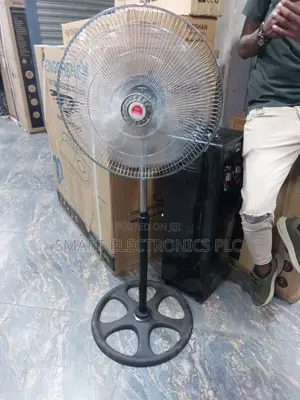 Fan Changli Crown Fs-4521 18-Inch Metal Industrial Standing Fan