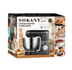 Sokany Kitchen Master Stand Mixer With an 8l Capacity and 1800w Motor