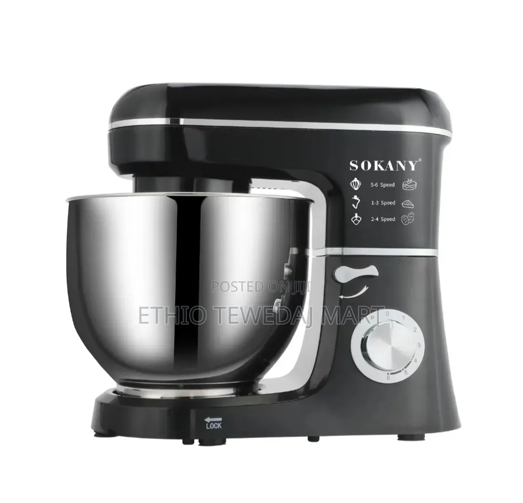Sokany Kitchen Master Stand Mixer With an 8l Capacity and 1800w Motor