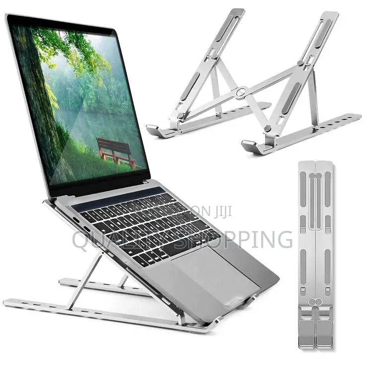 Foldable Height Adjustable Metal Frame Laptop Stand