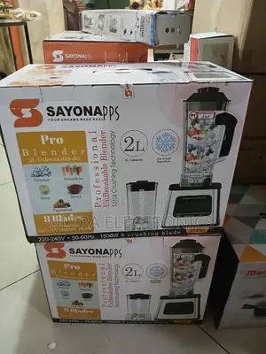 Sayona Apps Pro Blender (Sb-4591) Featuring an Unbreakable 2l Jar.