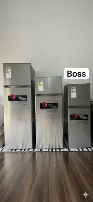 Boss Brand Top-Freezer Refrigerators in Various Sizes. Models: