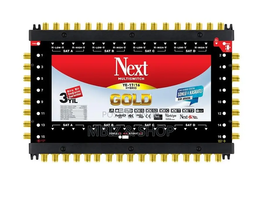 Next Multiswitch 4-satellite