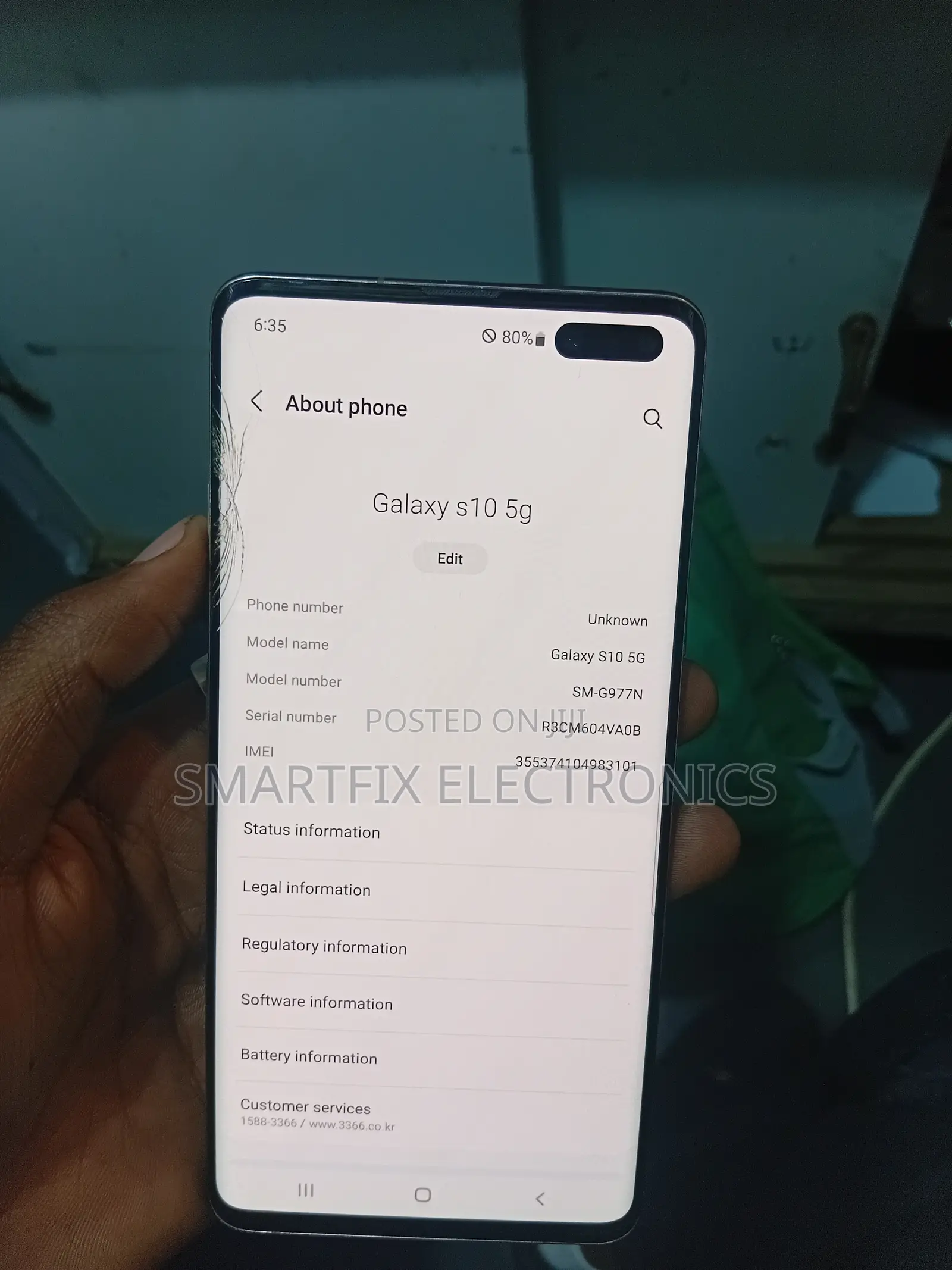 Samsung Galaxy S10 5G 256 GB