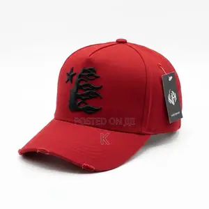 Red Hellstar Snapback Hat