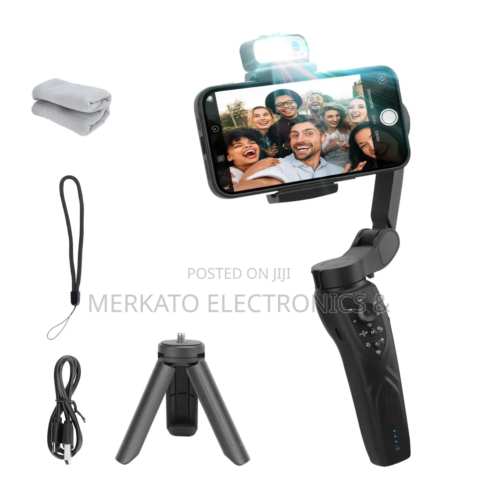 F10 Pro Max Gimbal Stabilizer | 3 Axis