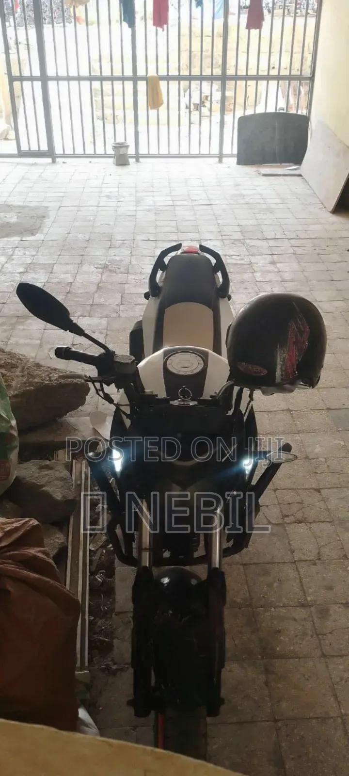 Motorcycle 2017 White