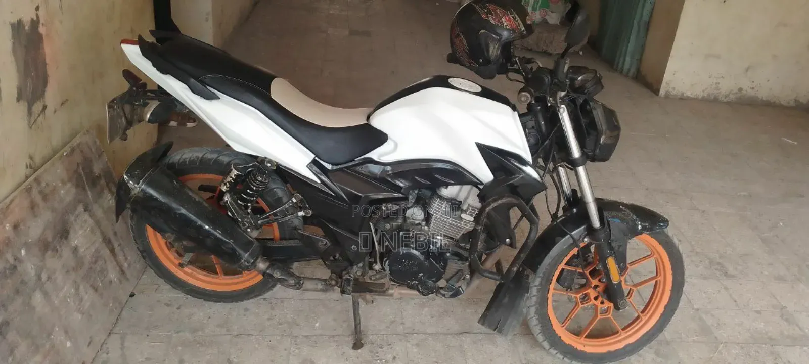 Motorcycle 2017 White