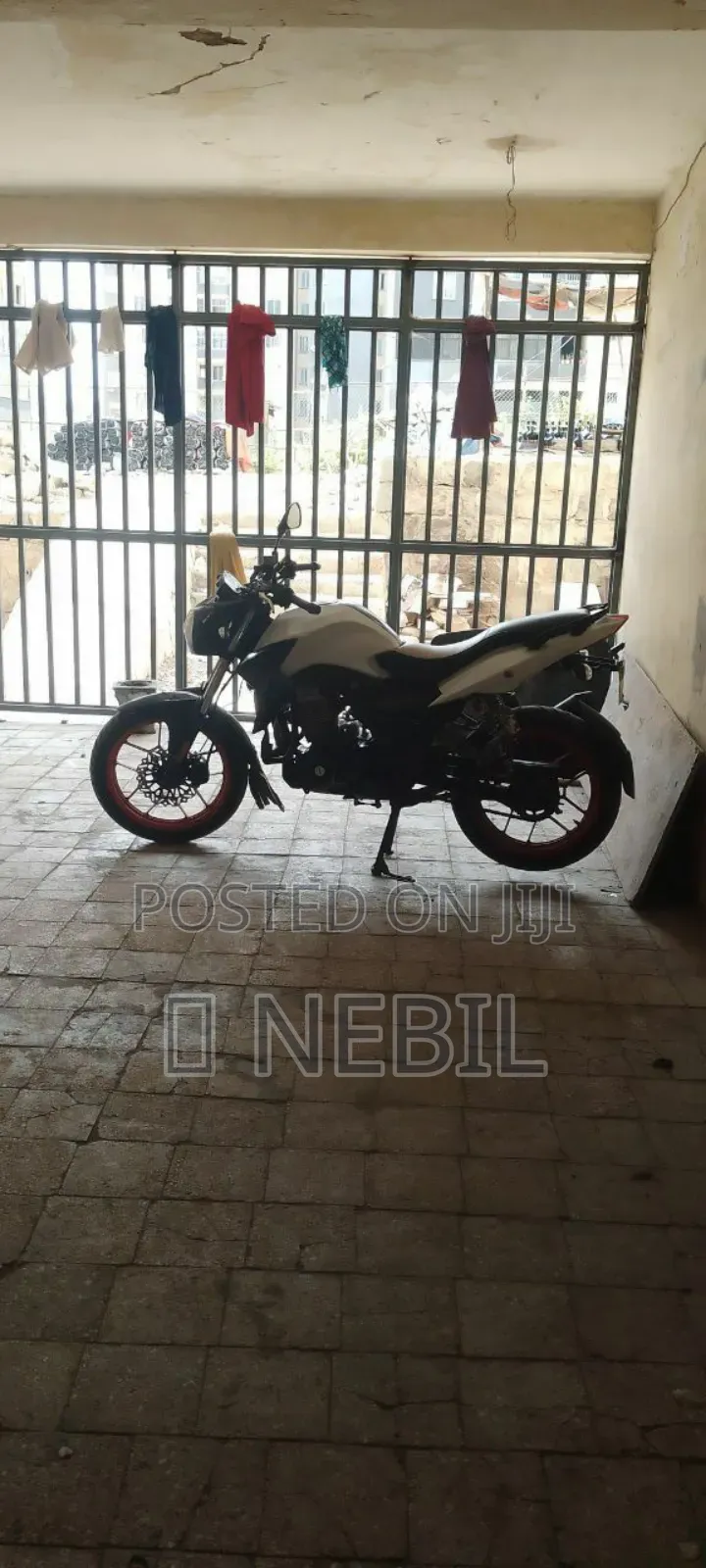 Motorcycle 2017 White