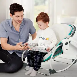3 in 1 Baby Rocker Sleeper Infant Chair With Toy Bar