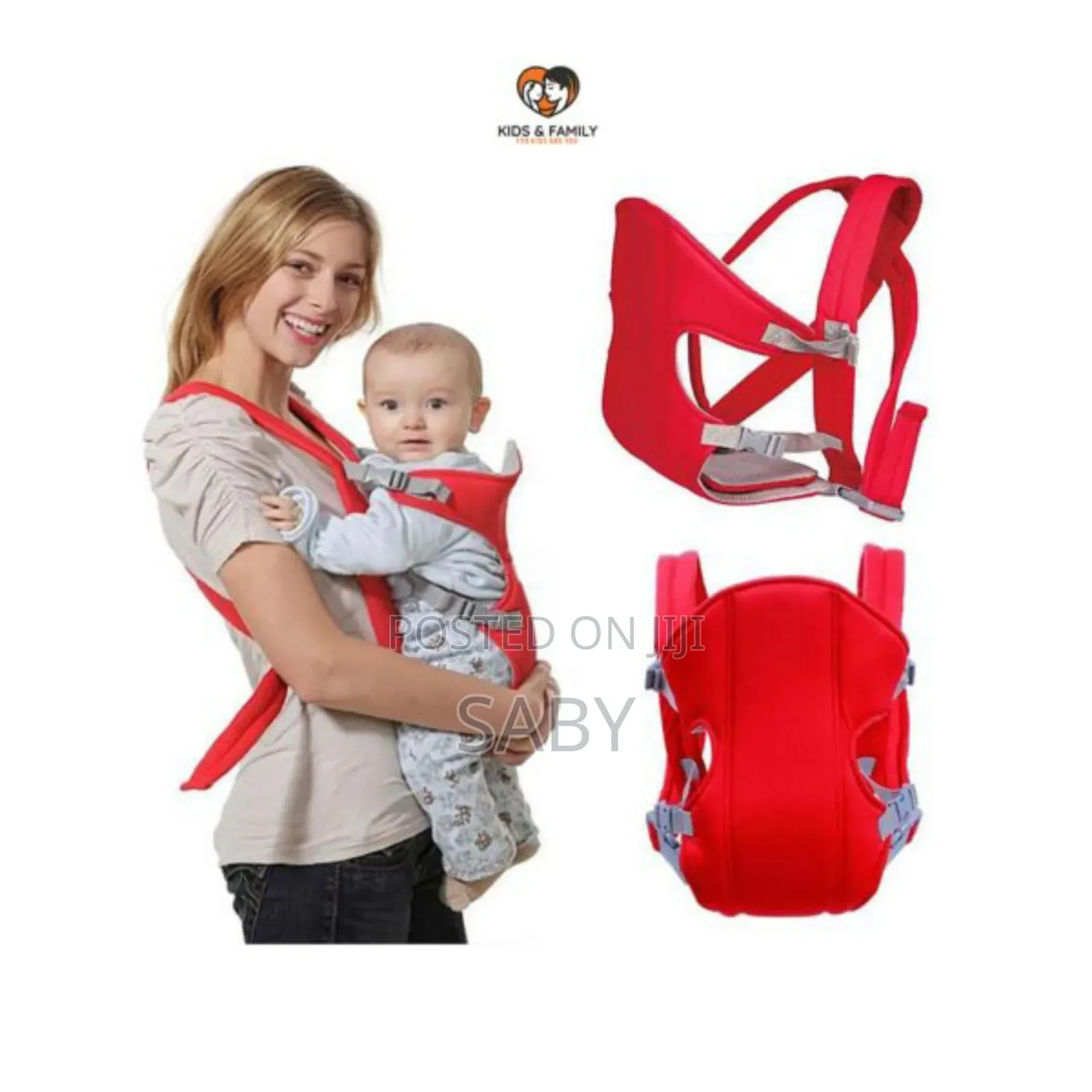 2-in-1 Baby Carrier Designed for Front and Backpack Carrying,