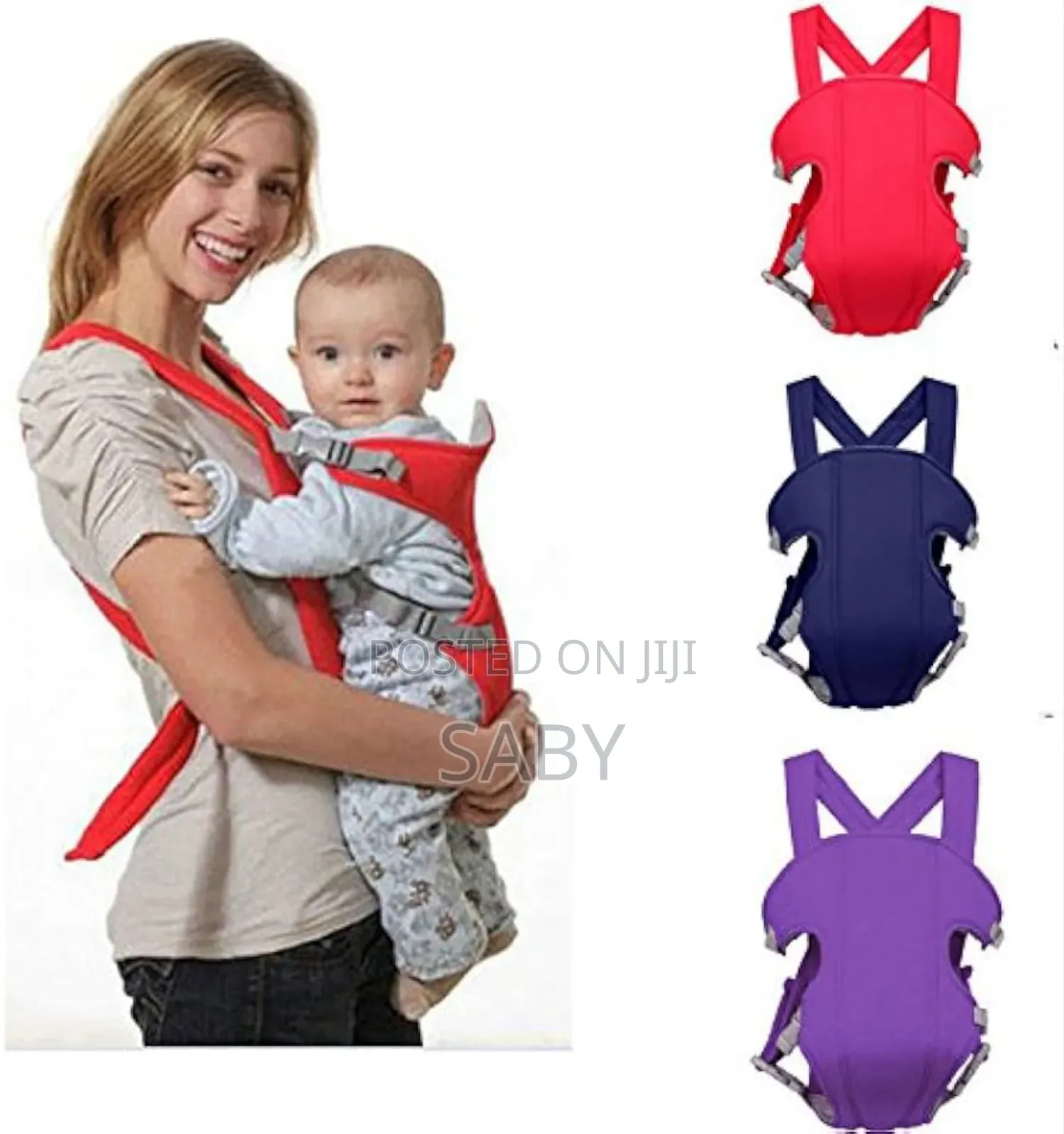 2-in-1 Baby Carrier Designed for Front and Backpack Carrying,