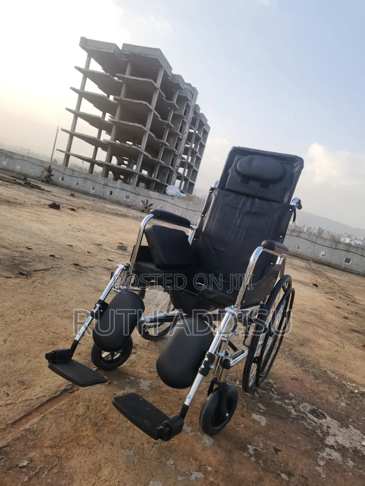 Lightweight Durable Portable Wheelchair (Without Strong Wheelchair New