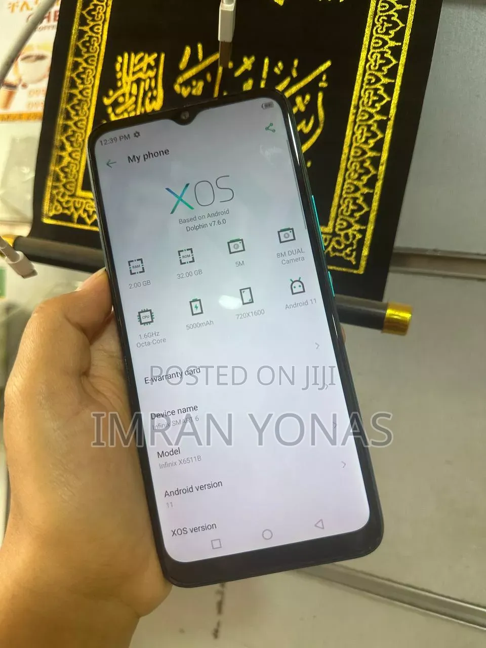 Infinix Smart 6 32 GB Blue
