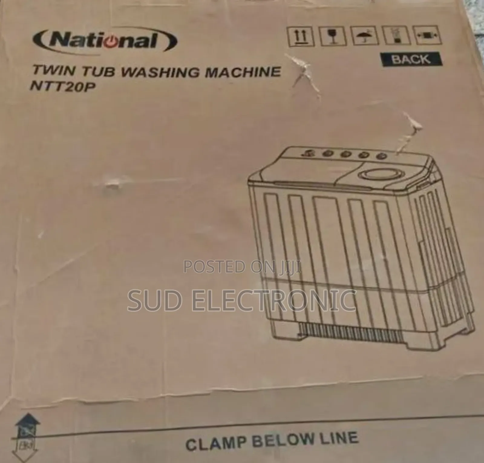 National 20 Kg Manual Washing Machine