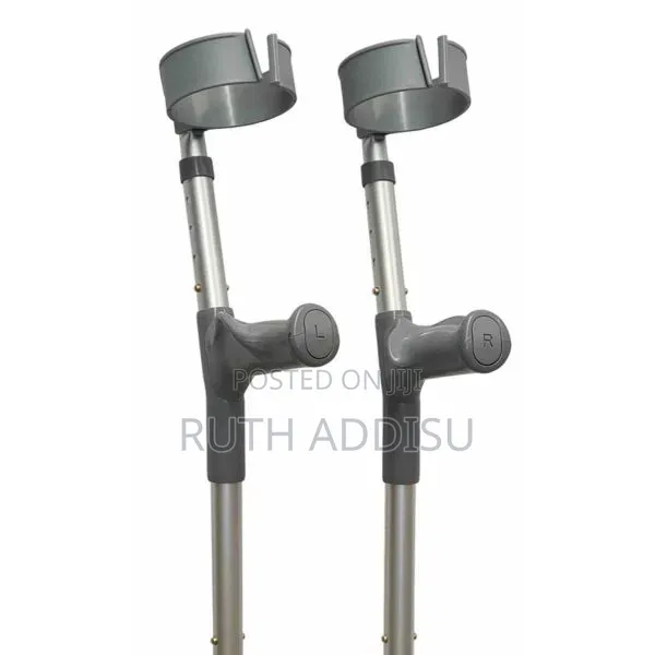Forearm Crutches With Innovative Ergonomic Hand Grip Design Crutches