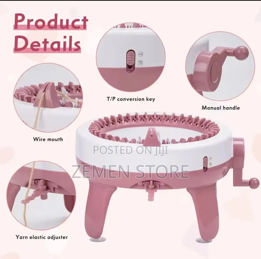 Sentro 48 Needle Knitting Machine - የሹራብ እና የኮፍያ መስፊያ ማሽን