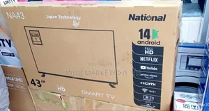 National 43" Smart Tv-ናሽናል ስማርት አንድሮይድ ቲቪ