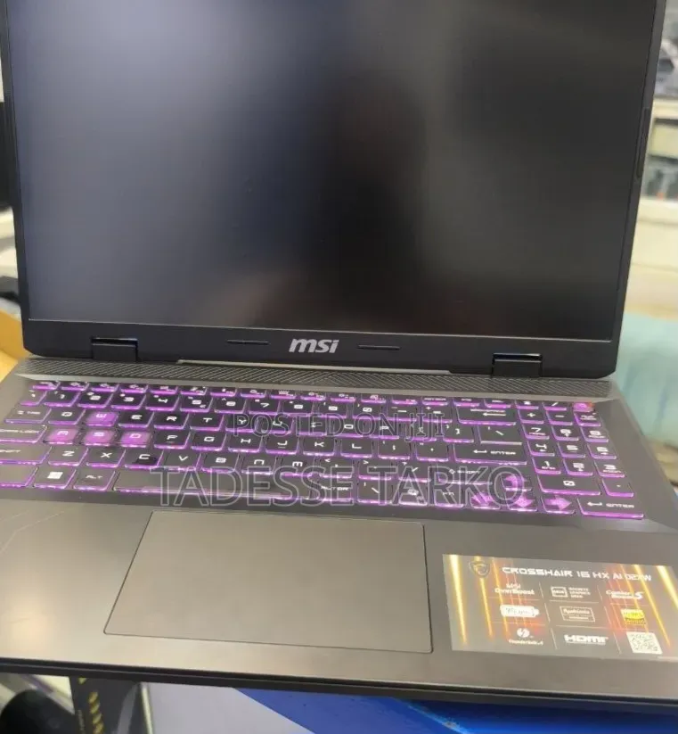 New Laptop MSI Vector 16 HX AI A2XWIG 16GB Intel Core Ultra 9 SSD 1T