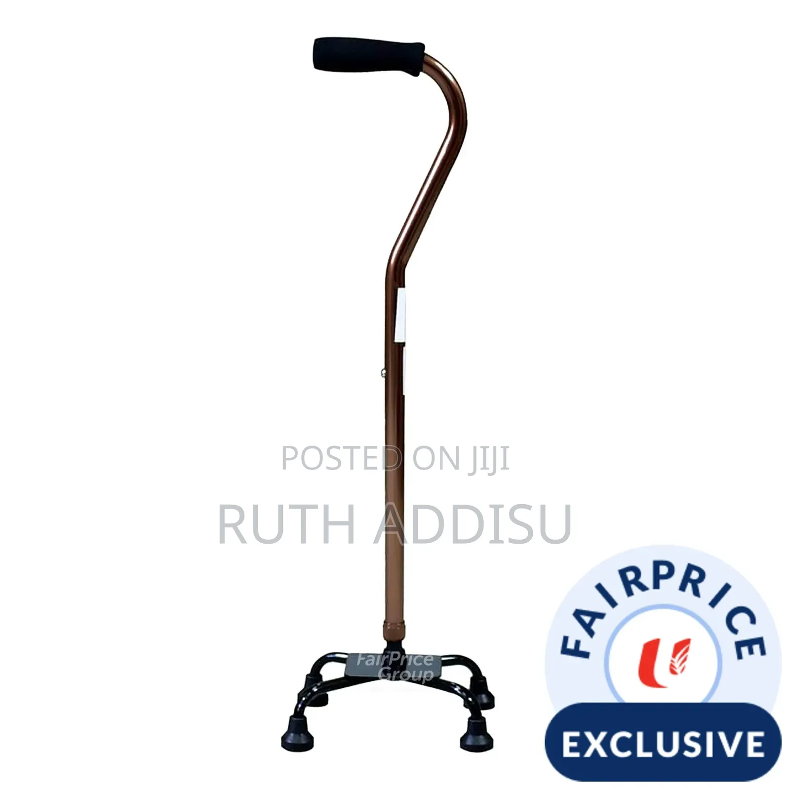 Canes Adjustable Walking Cane, Walking Stick Elderly Four-Corner Crutc