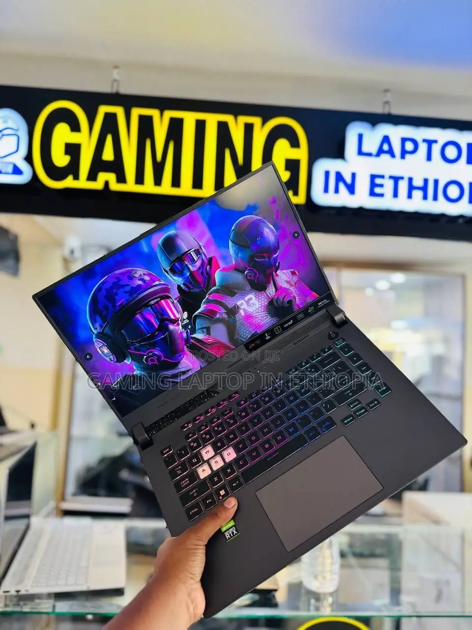 New Laptop Asus ROG Strix G15 16GB Intel Core i9 SSD 1T