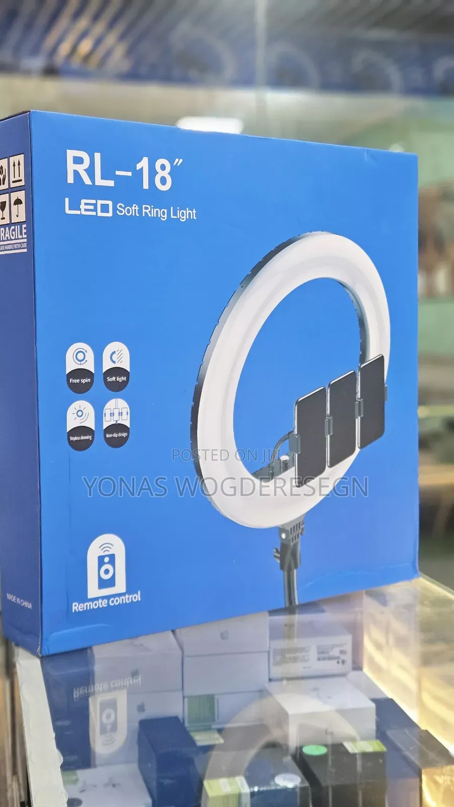 Rl-18 Inch Ring Light With Tripod – Professional Lighting