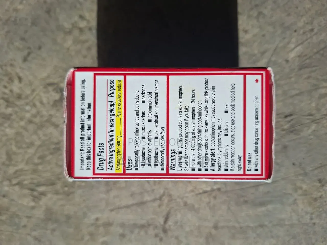 Tylenol Extra Pain Relief