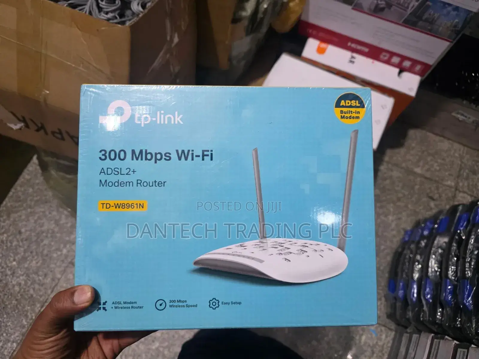Tp-Link 300 MBPS Wi-Fi Adsl2+ Modem Router (Td-W8961n)