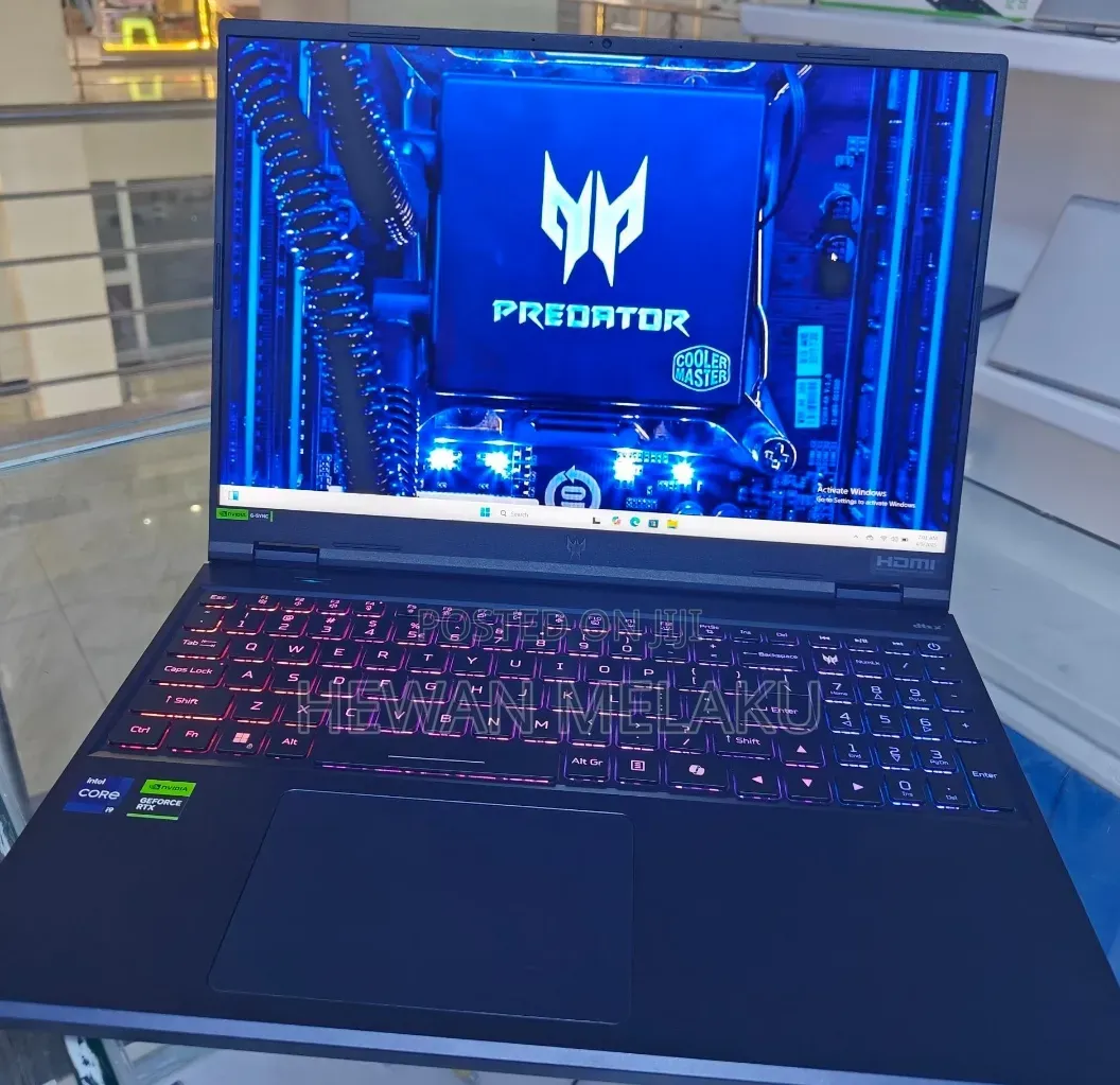 New Laptop Acer Predator Helios Neo 16 16GB Intel Core i9 SSD 1T