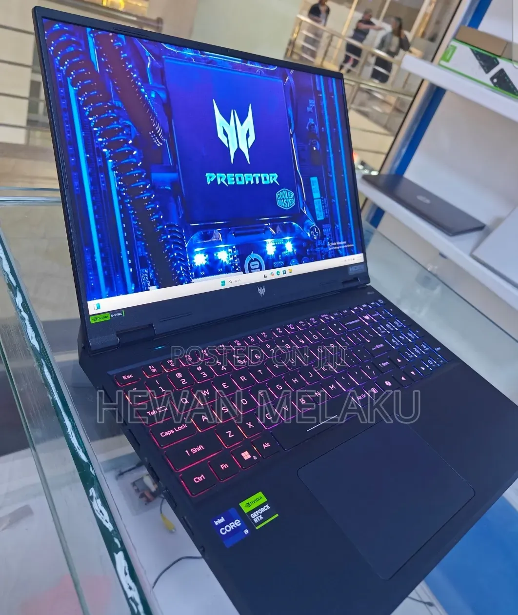New Laptop Acer Predator Helios Neo 16 16GB Intel Core i9 SSD 1T