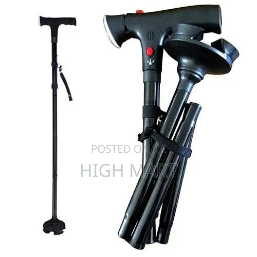 Foldable Multifunctional Walking Stick