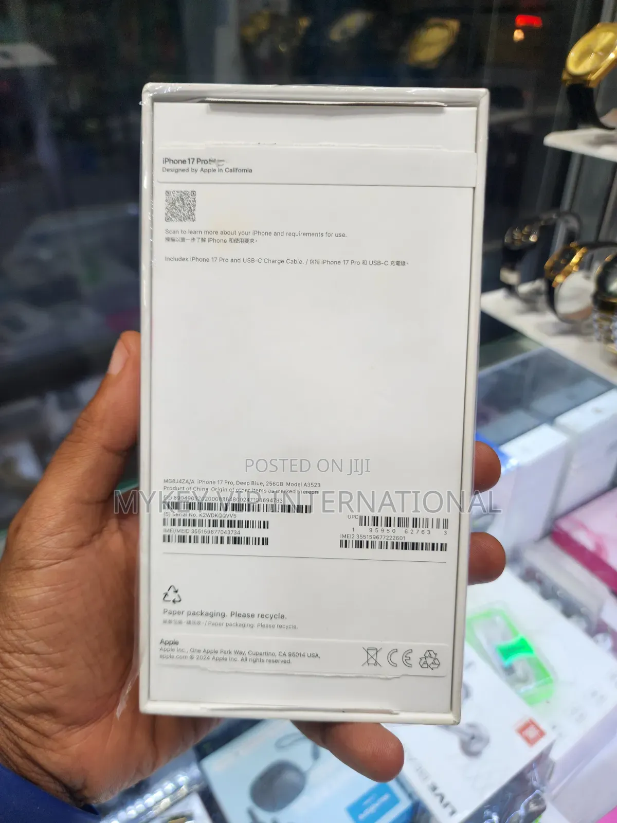 New Apple iPhone 17 Pro 256 GB Blue