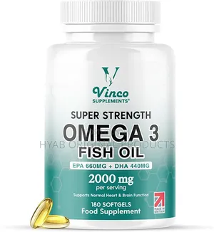 Omega 3 Fish Oil 2000mg | Epa 660mg Dha 440mg Per Serving