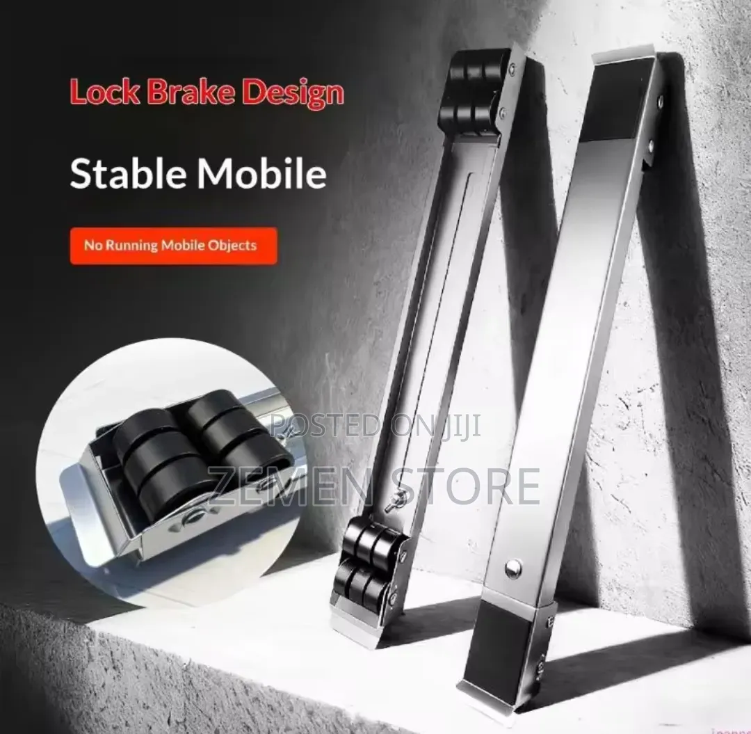 Adjustable Moving Wheel Base - የፍሪጅ እና የልብስ ማጠቢያ ማሽን ማስቀመጫ